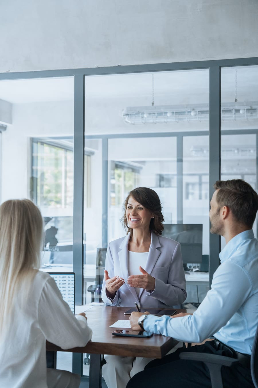 The EON team collaborating
